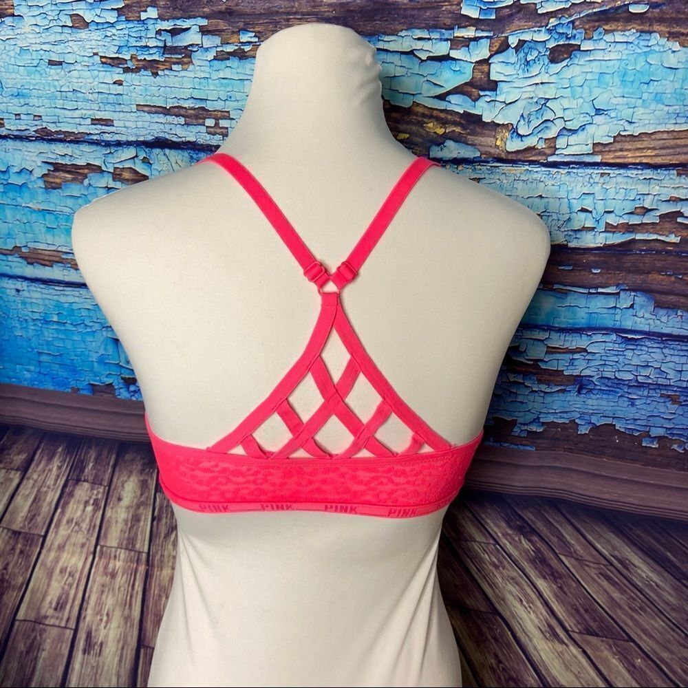 Victoria’s Secret Pink hot pink 34c push up